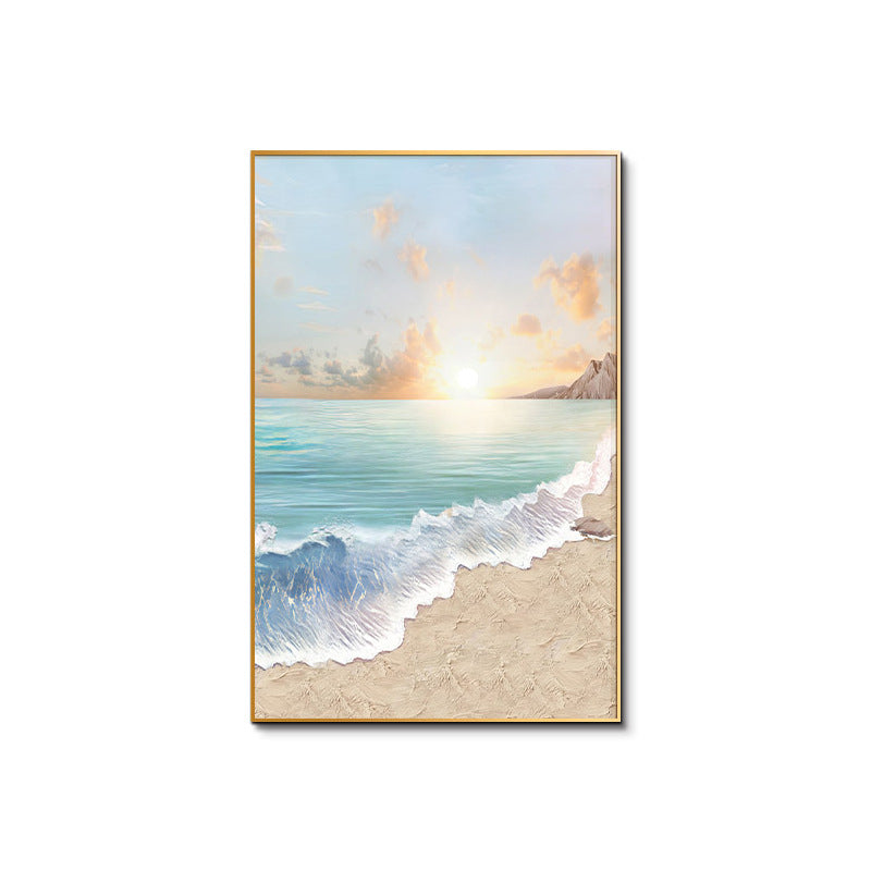 Coastal Sunset Beach Wall Art