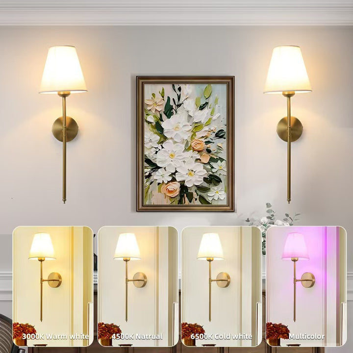 Wall-mounted decorative light