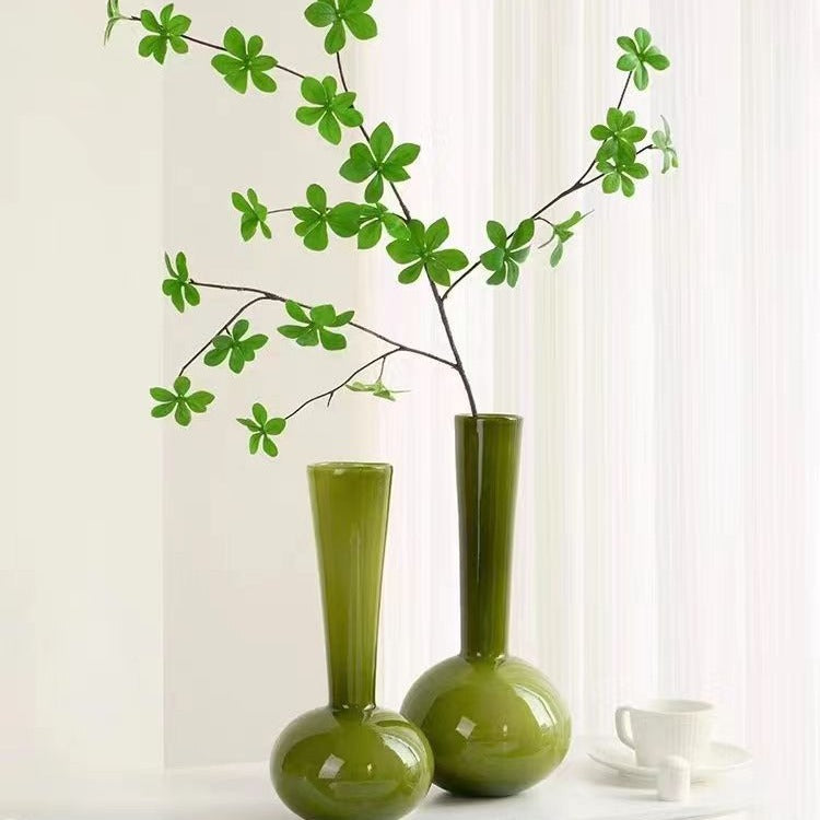 Elegant Modern Glass Flower Vase