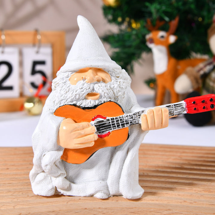 Decorative Musician Gnome Figurine