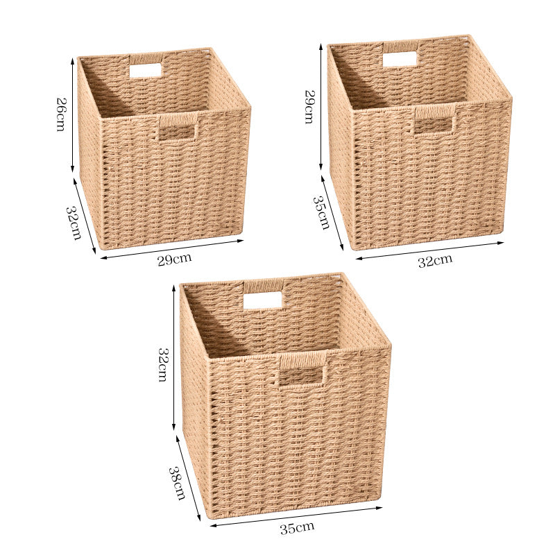 Natural Fiber Decorative Storage Baskets