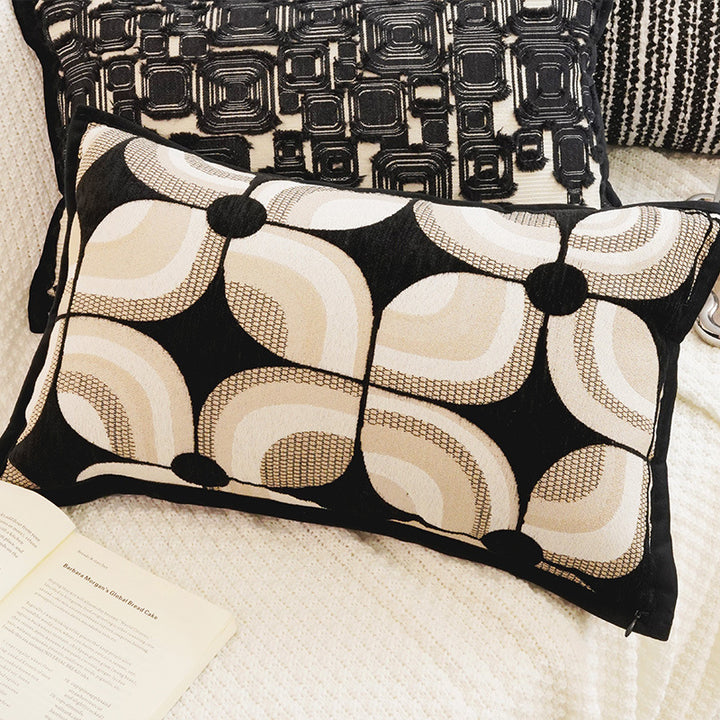 Decorative Wildlife Print Lumbar Pillow
