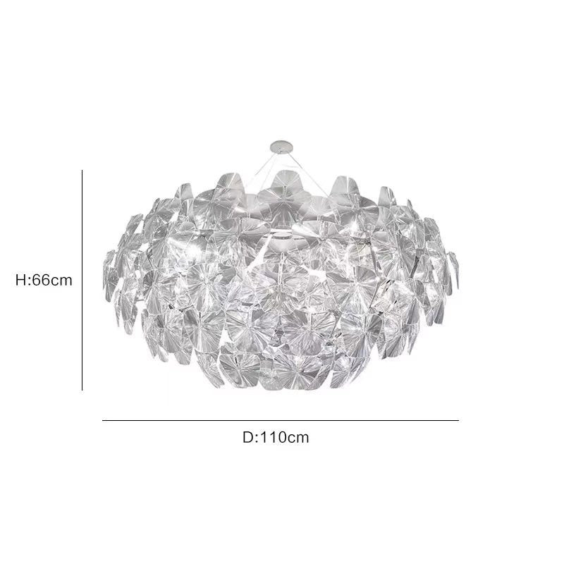Modern geometric pendant light