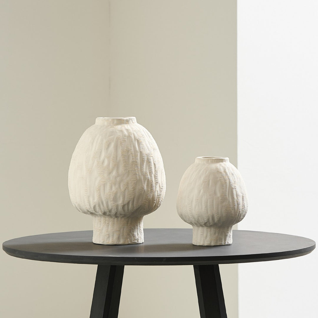 Decorative ceramic vase in modern design