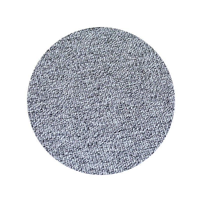 Round woven fabric sample for upholstery and furniture covering fabric
