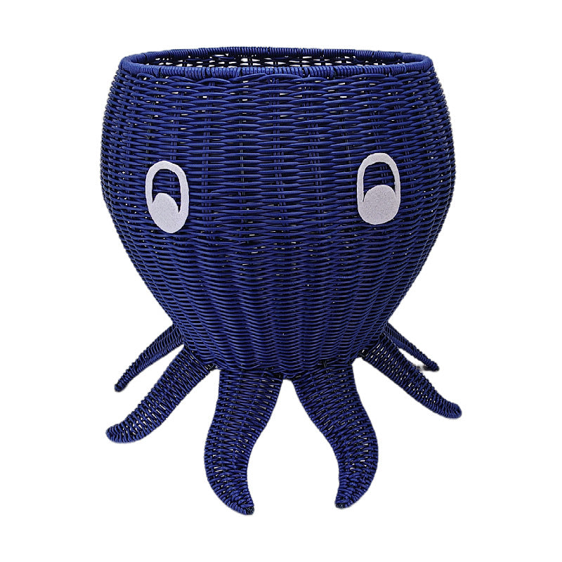 Playful storage basket in octopus design