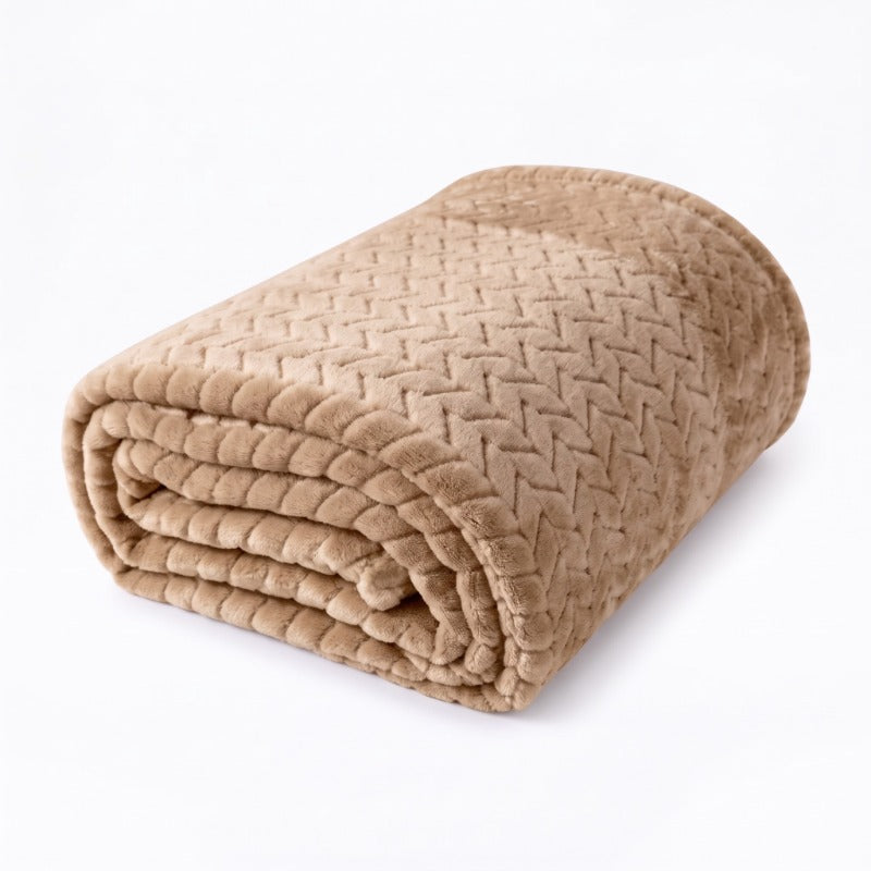 Warm Premium Textured Plush Blanket