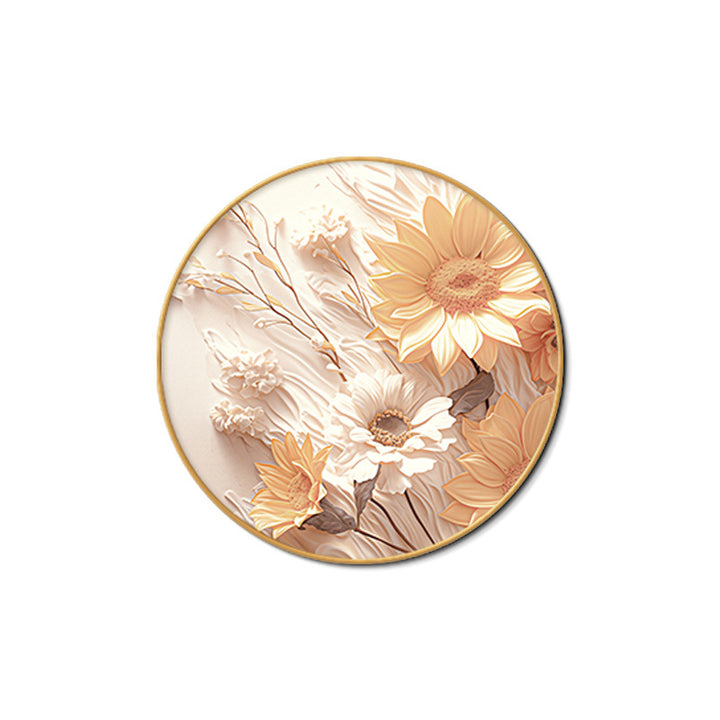 Elegant Floral Texture Wall Art