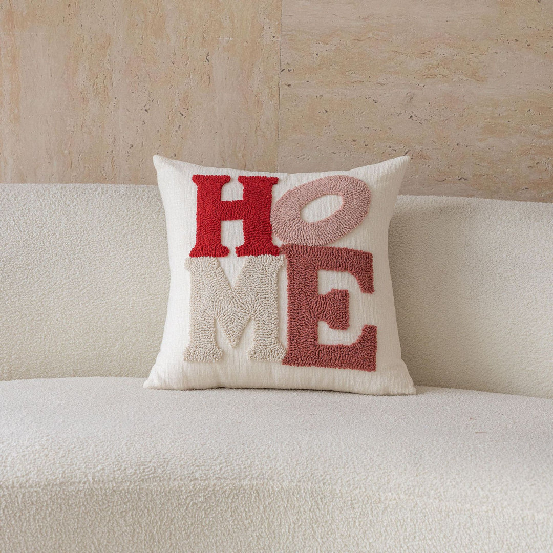 Decorative Textured Love Pillow