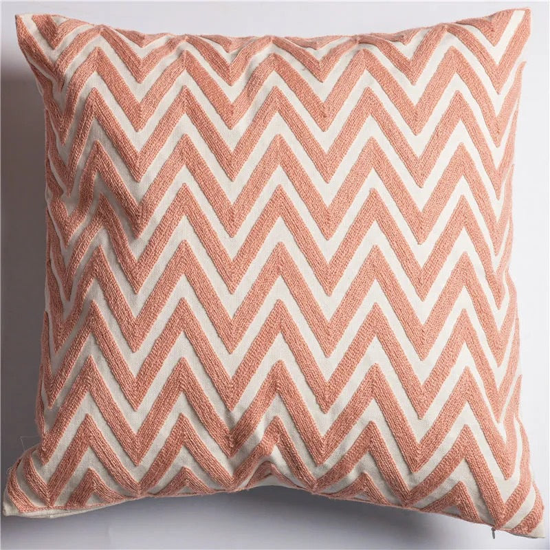 Chevron Pattern Decorative Throw Pillow
