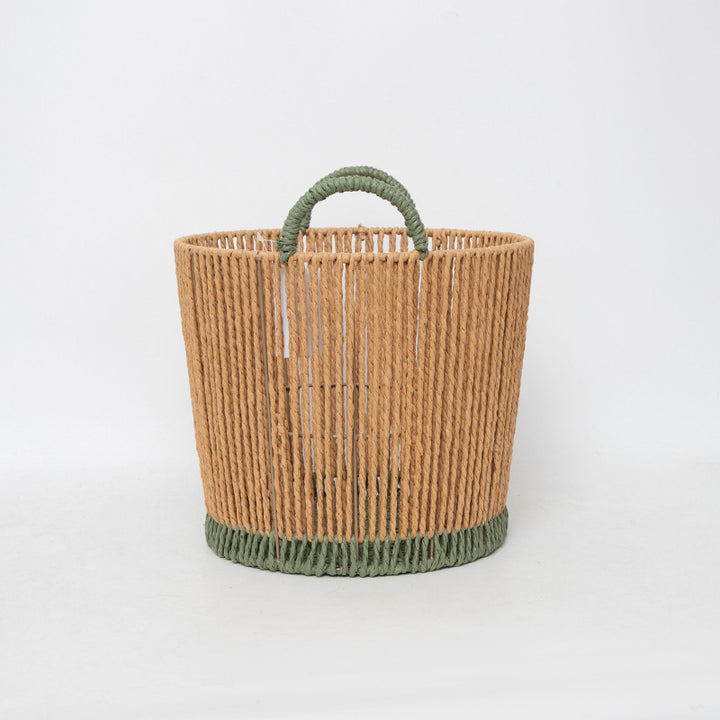 Handcrafted decoration basket