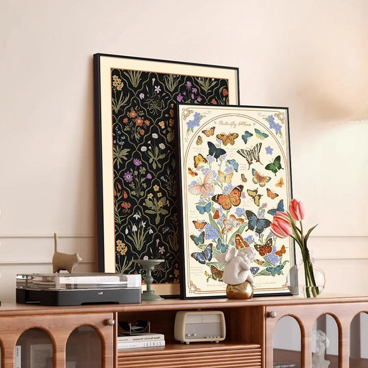 Botanical Illustration Framed Art
