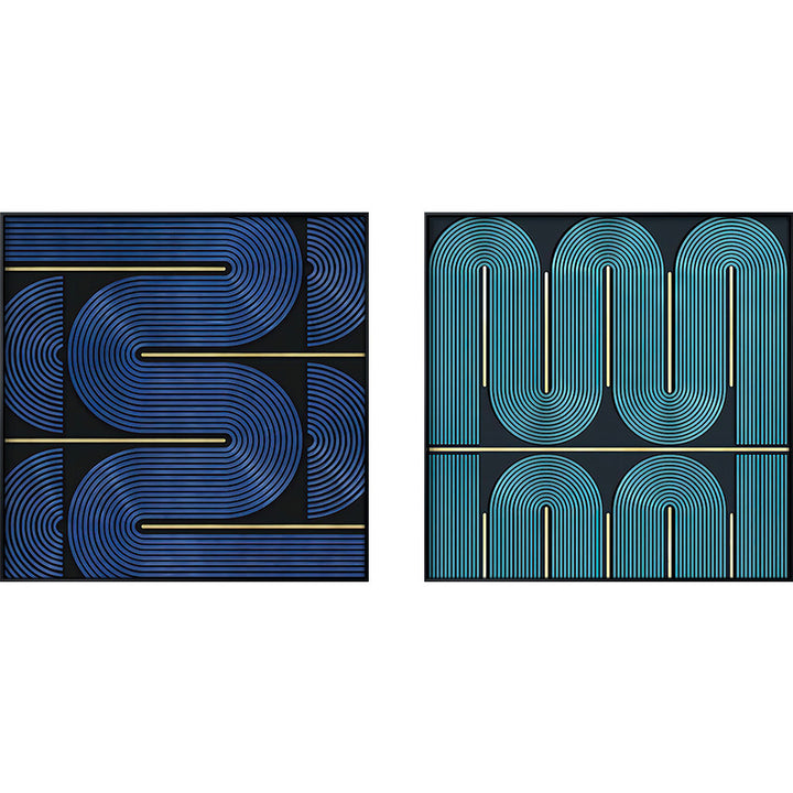 Abstract Typography Wall Art