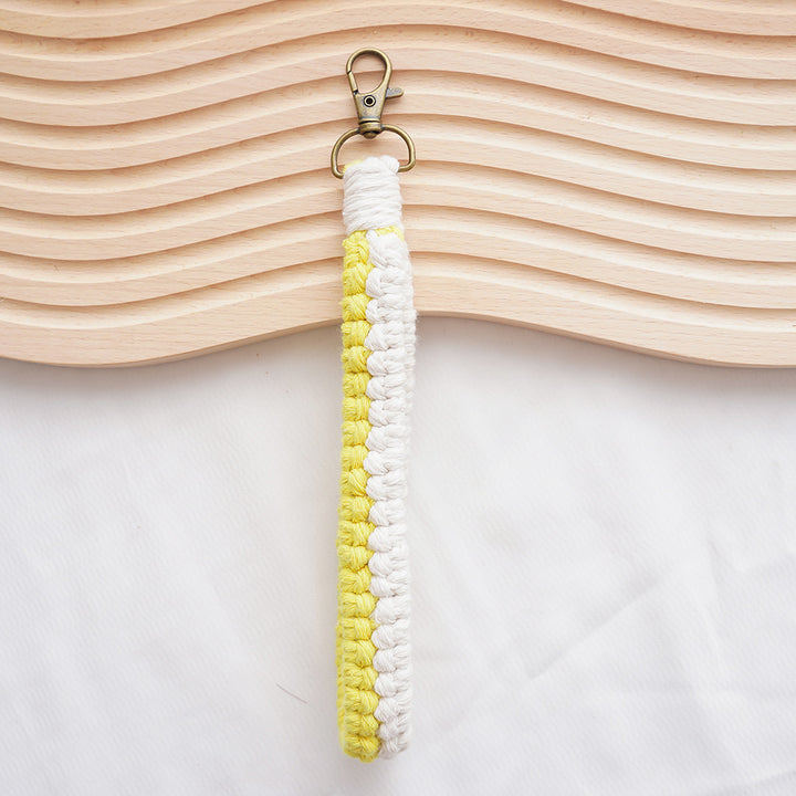 Macramé Keychain Holder