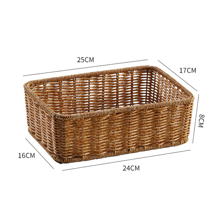 Elegant Naturally Woven Storage Bowl