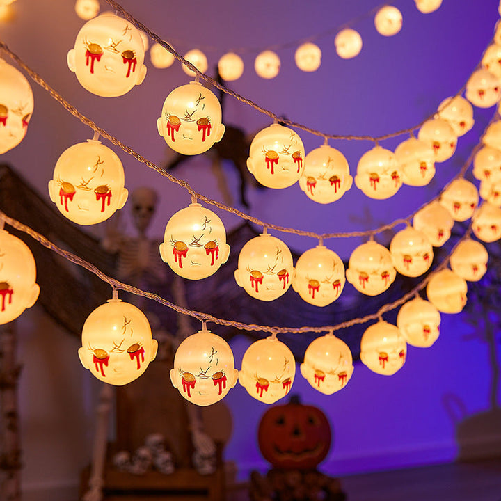 Festive Ghost LED String Lights