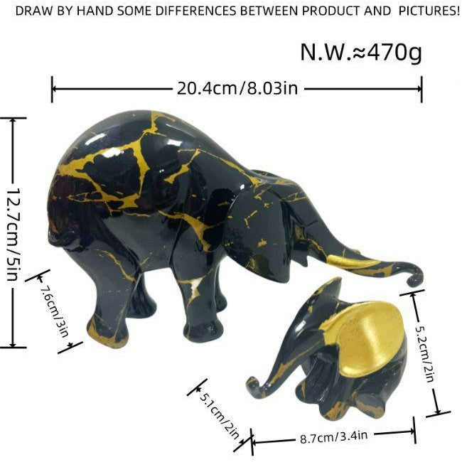 Decorative Elephant Figurine