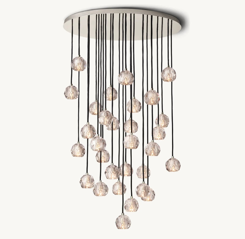 Crystal pendant lamp