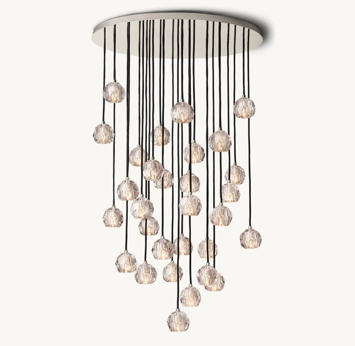 Crystal pendant lamp