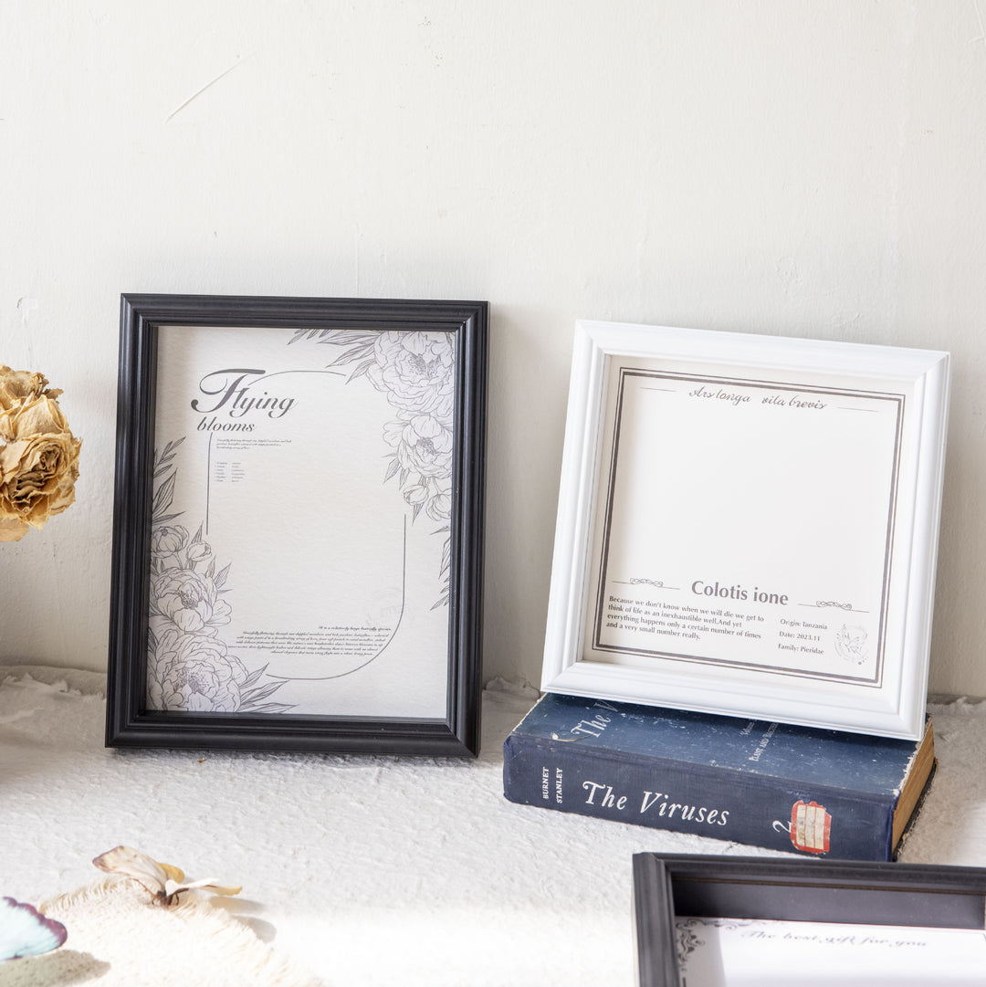 Artistic Framed Butterfly Print