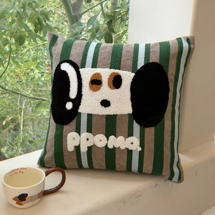 Decorative Dog-themed Throw Pillow