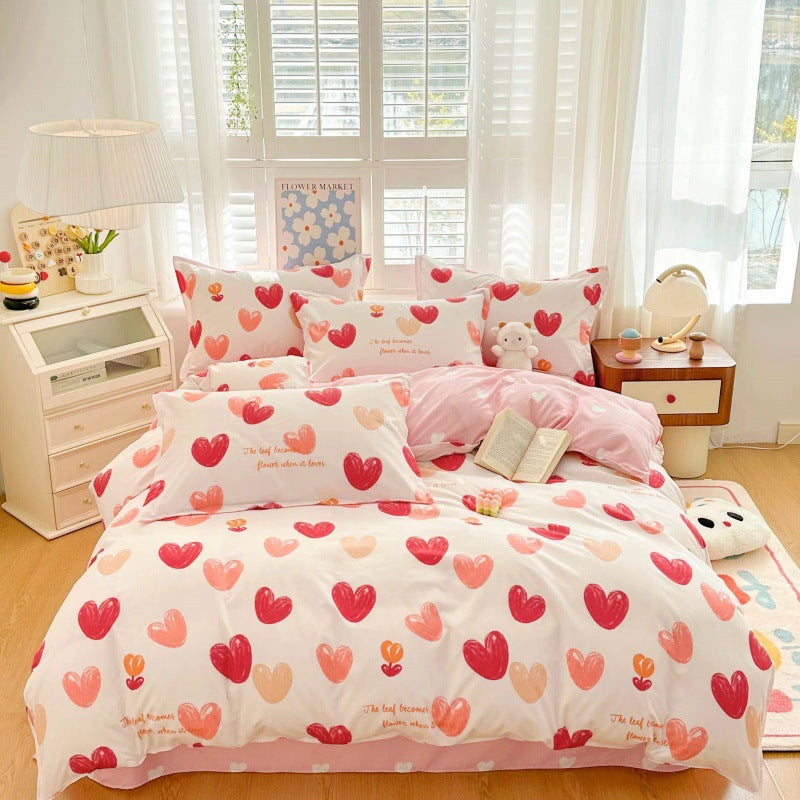 Playful Cartoon Bear Bedding Set