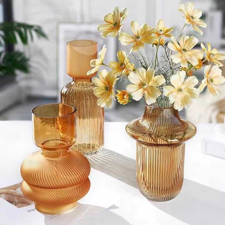 Elegant Textured Ceramic Vase