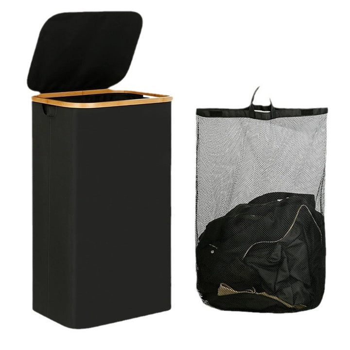 High-quality laundry container with removable inner bag