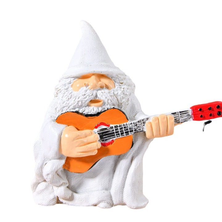 Decorative Musician Gnome Figurine