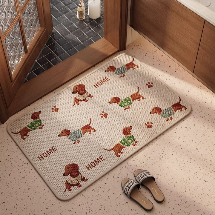 Artistic Decorative Door Mat for Home Entryway