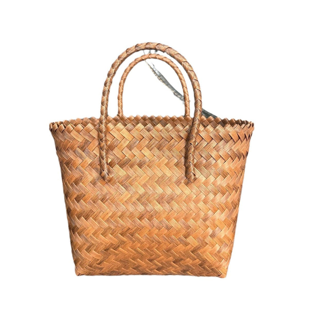 Handcrafted straw bag