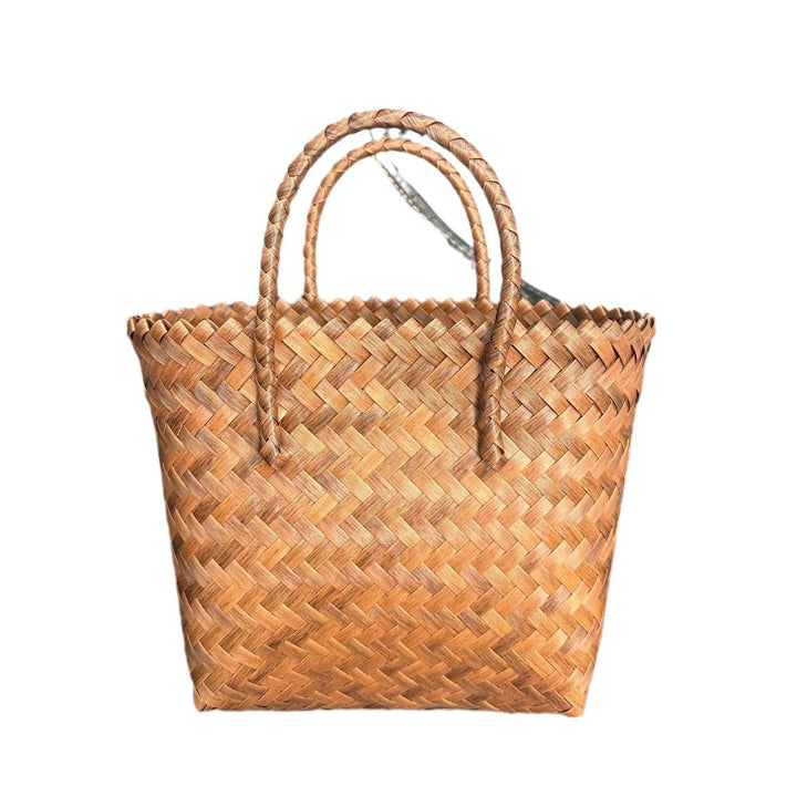 Handcrafted straw bag