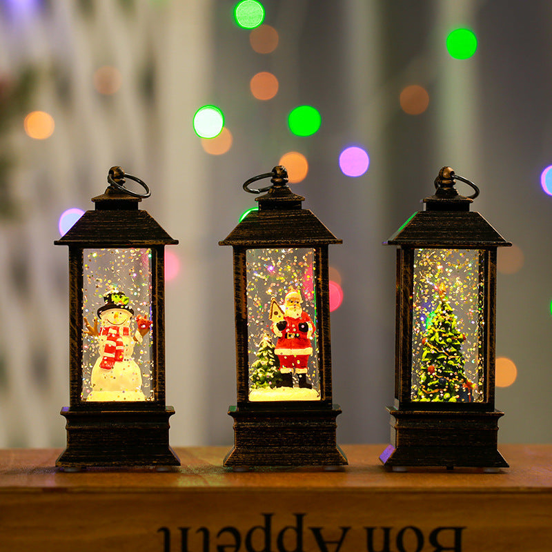 Festive Snowman Lantern