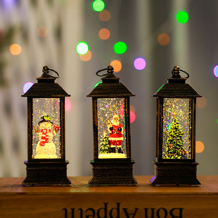 Festive Snowman Lantern