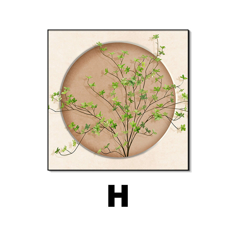 Framed Botanical Illustration Art