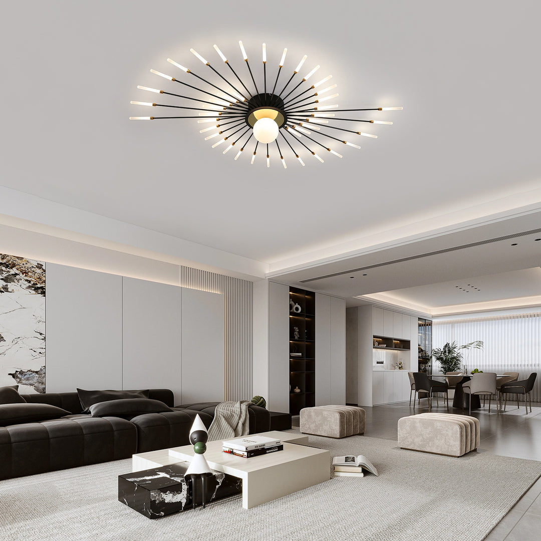 Star Explosion Ceiling Light