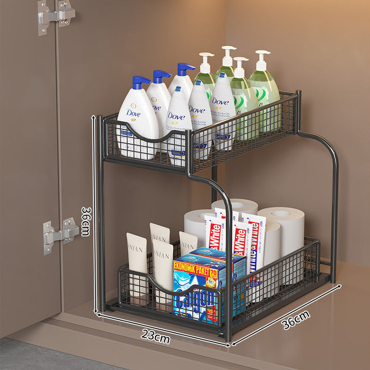 Two-Layer Wire Storage Organizer