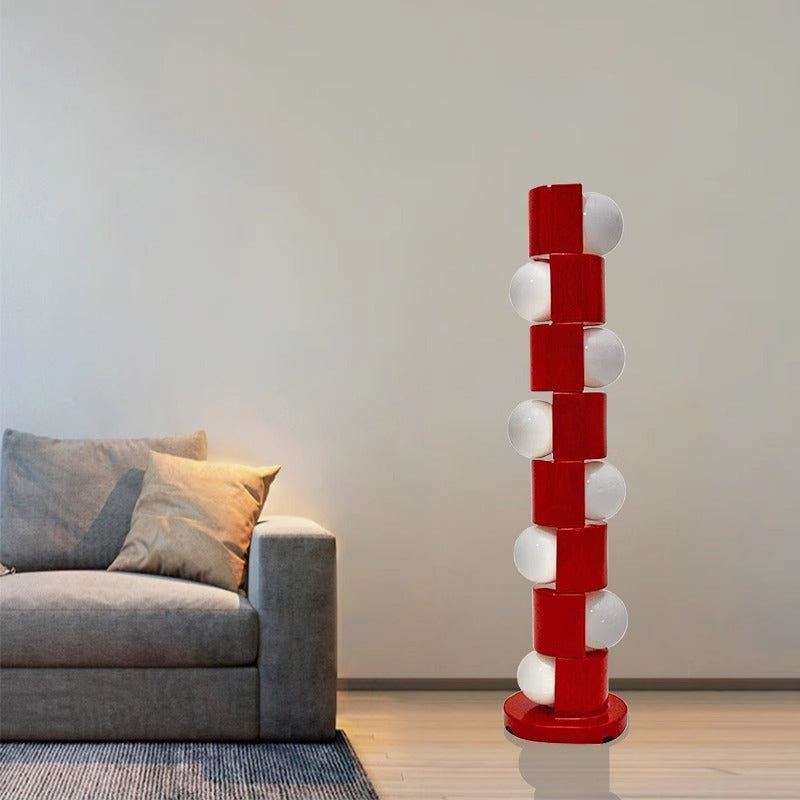 Contemporary artistic floor lamp