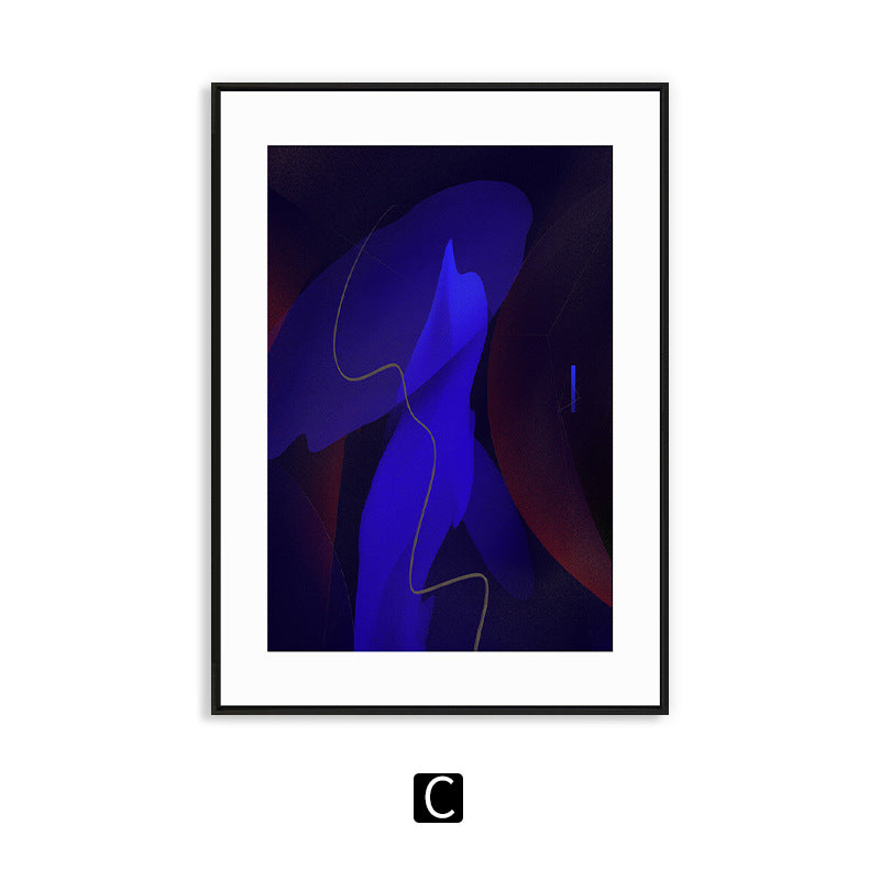 Abstract Line Art Canvas Print 1790072945