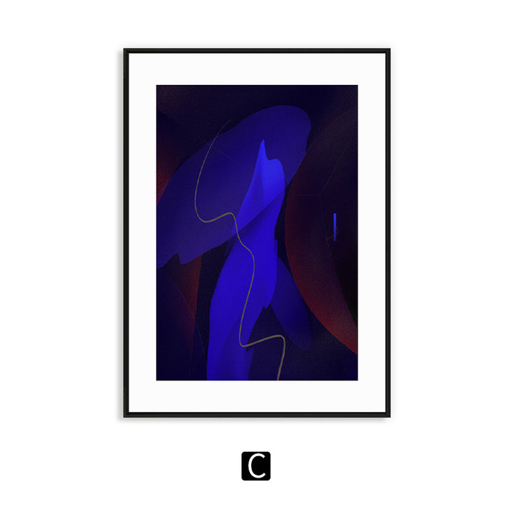 Abstract Line Art Canvas Print 1790072945