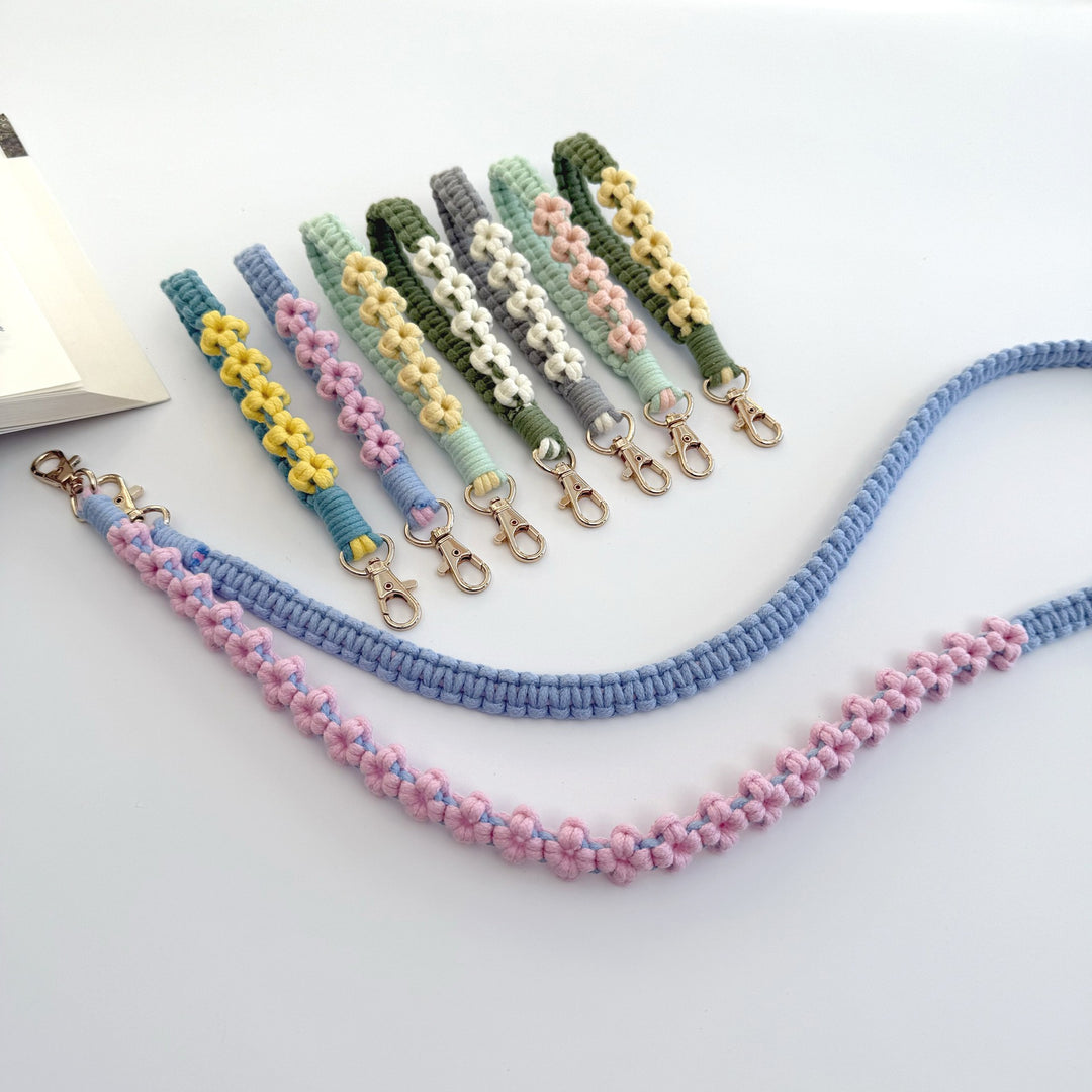 Decorative Macrame Pet Leash