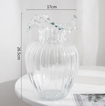 Decorative Glass Vase for Interior Styling