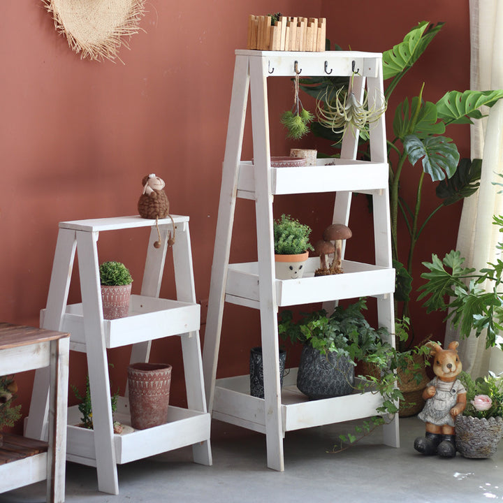 Wooden shelf