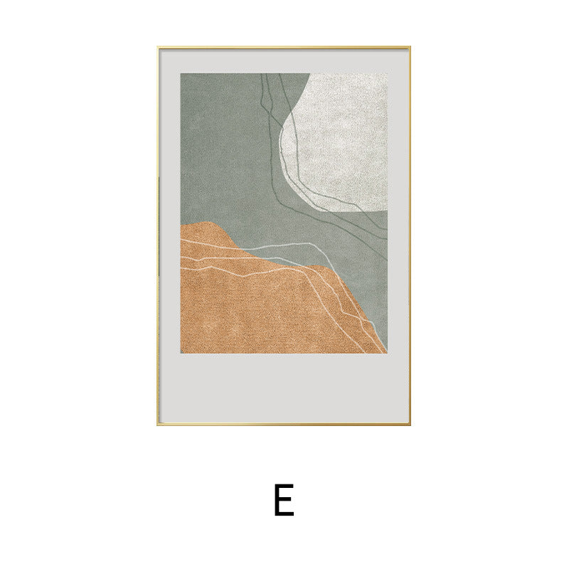 Framed Abstract Landscape Art Print