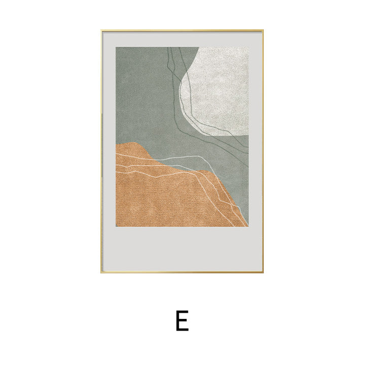 Framed Abstract Landscape Art Print