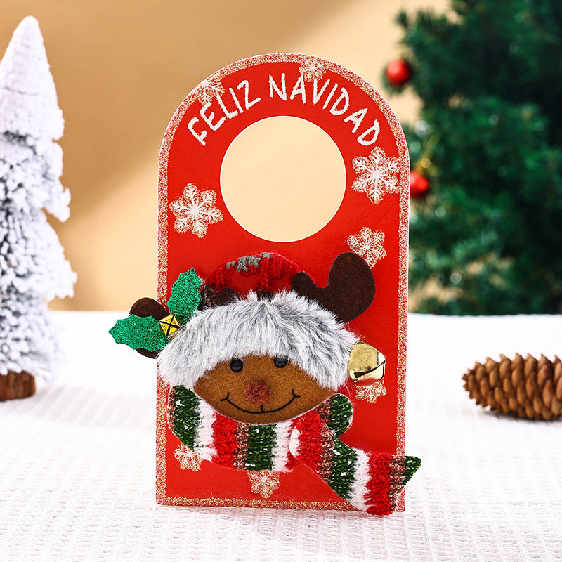 Decorative Christmas decor door sign