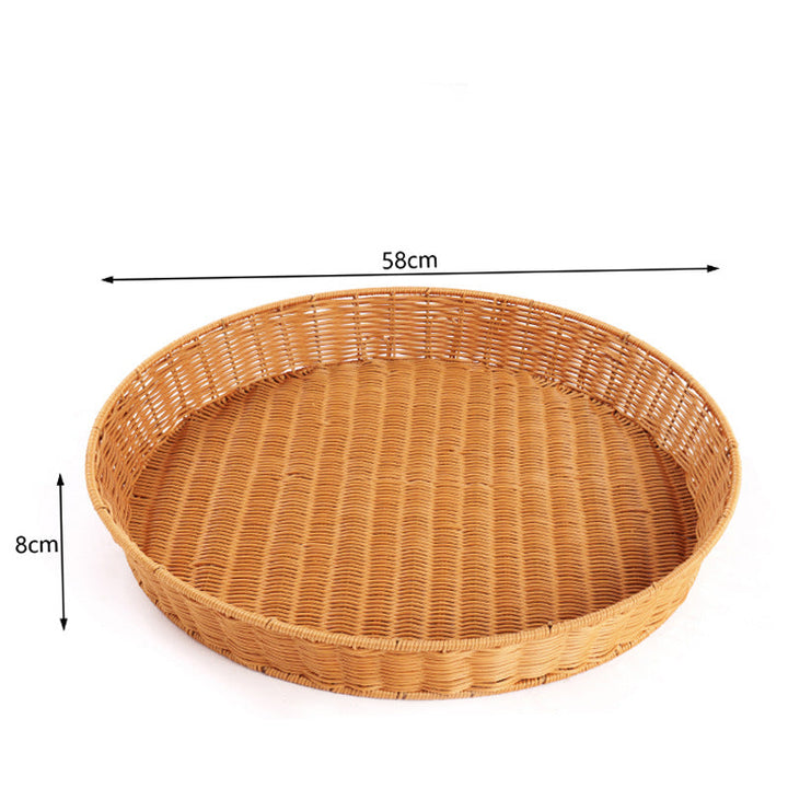 Handwoven Decorative Serving Tray