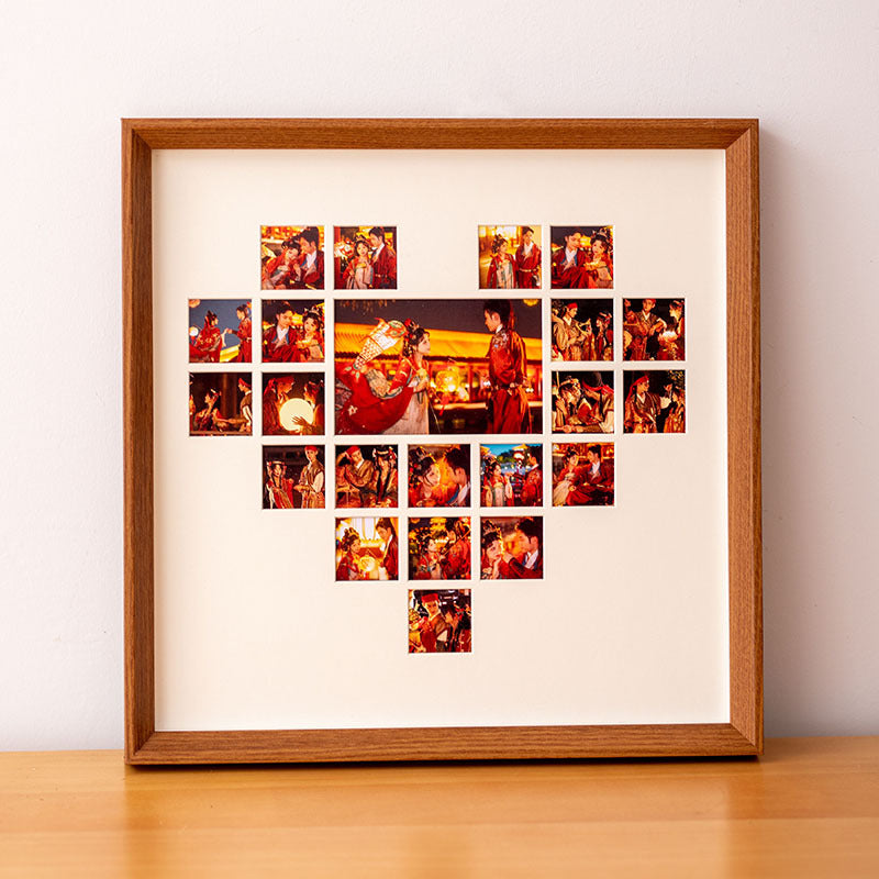 Heart-Shaped Collage Frame