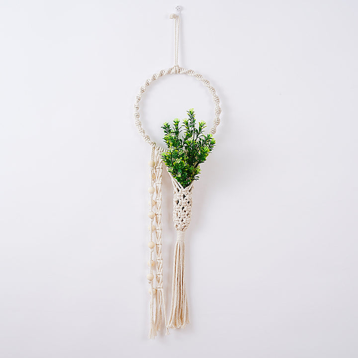 Bohemian Macramé Dreamcatcher Wall Hanging