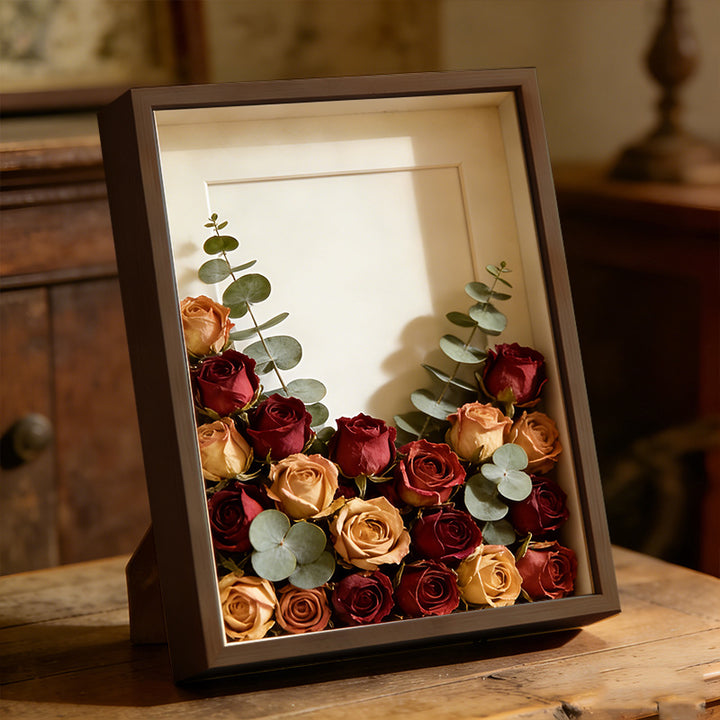 Preserved Flower Wall Art Display